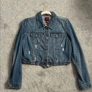Highway Jeans Blue Cropped Denim Jacket